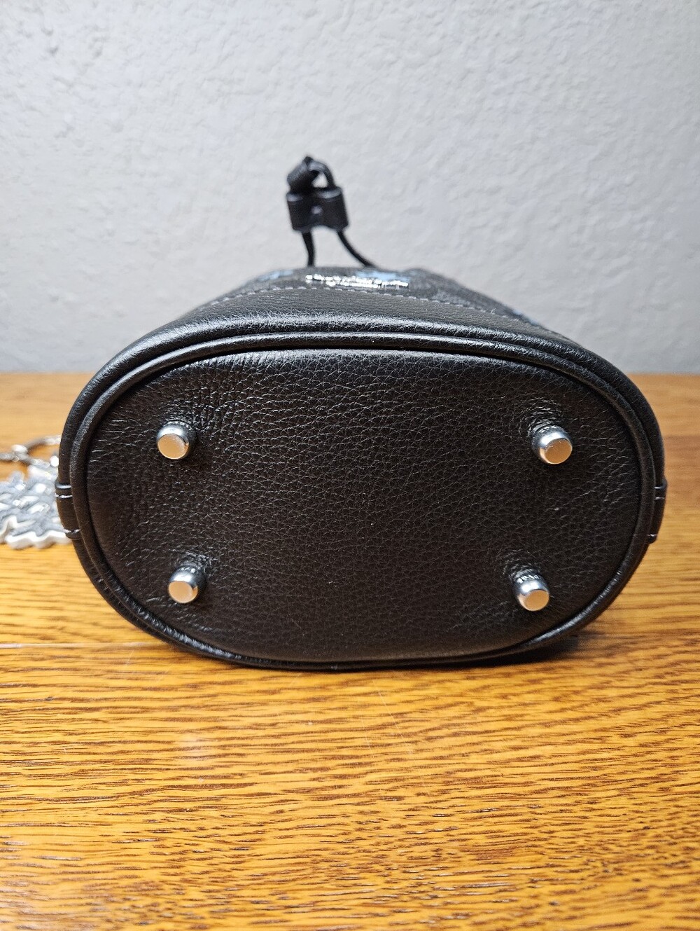 Coach Dempsey Drawstring Bucket Bag 15 With Matching Charm - Picture 6 of 11